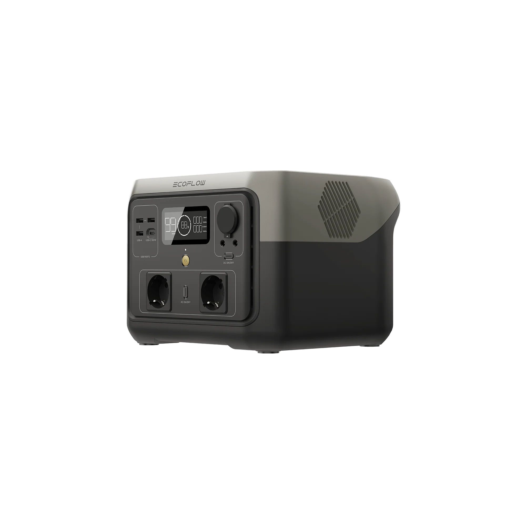 תחנת כוח ניידת EcoFlow RIVER 2 Max – 512Wh עם טעינה מהירה, LiFePO4 וגיבוי חירום | יבואן רשמי-משלוח מהיר -ניתן לאיסוף – תמונה 8