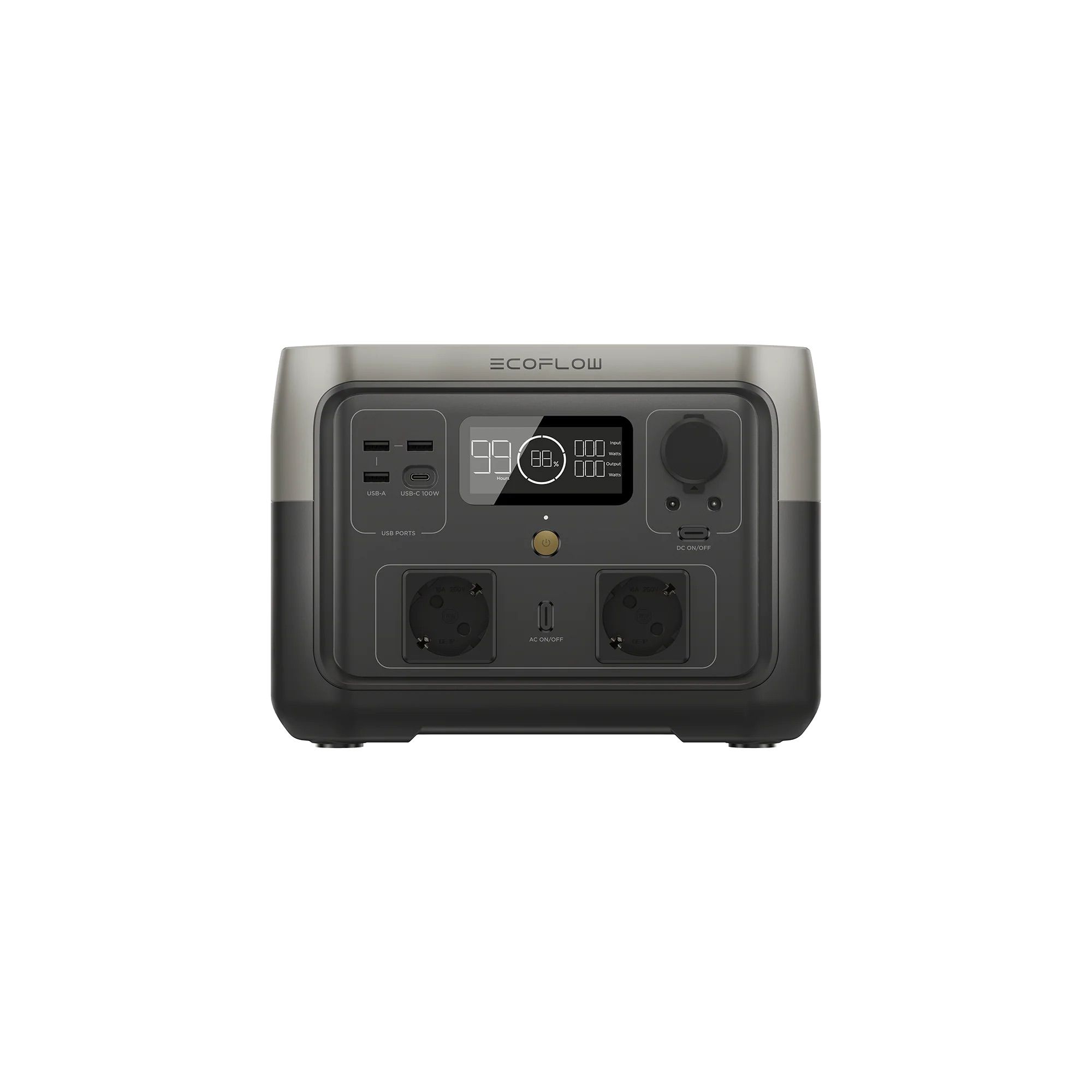 תחנת כוח ניידת EcoFlow RIVER 2 Max – 512Wh עם טעינה מהירה, LiFePO4 וגיבוי חירום | יבואן רשמי-משלוח מהיר -ניתן לאיסוף – תמונה 6
