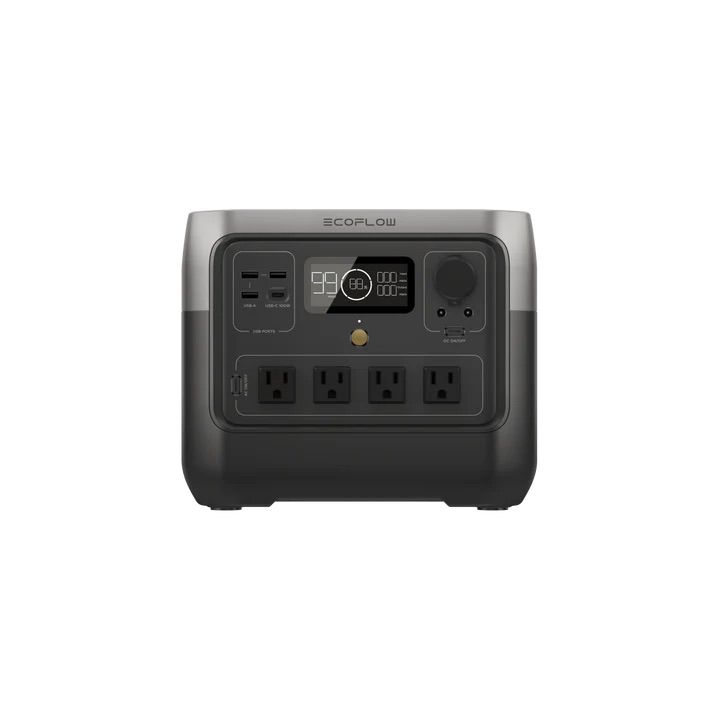 תחנת כוח ניידת EcoFlow RIVER 2 Pro – 768Wh עם טעינה מהירה וסוללת LiFePO4 | יבואן רשמי-משלוח מהיר – תמונה 11