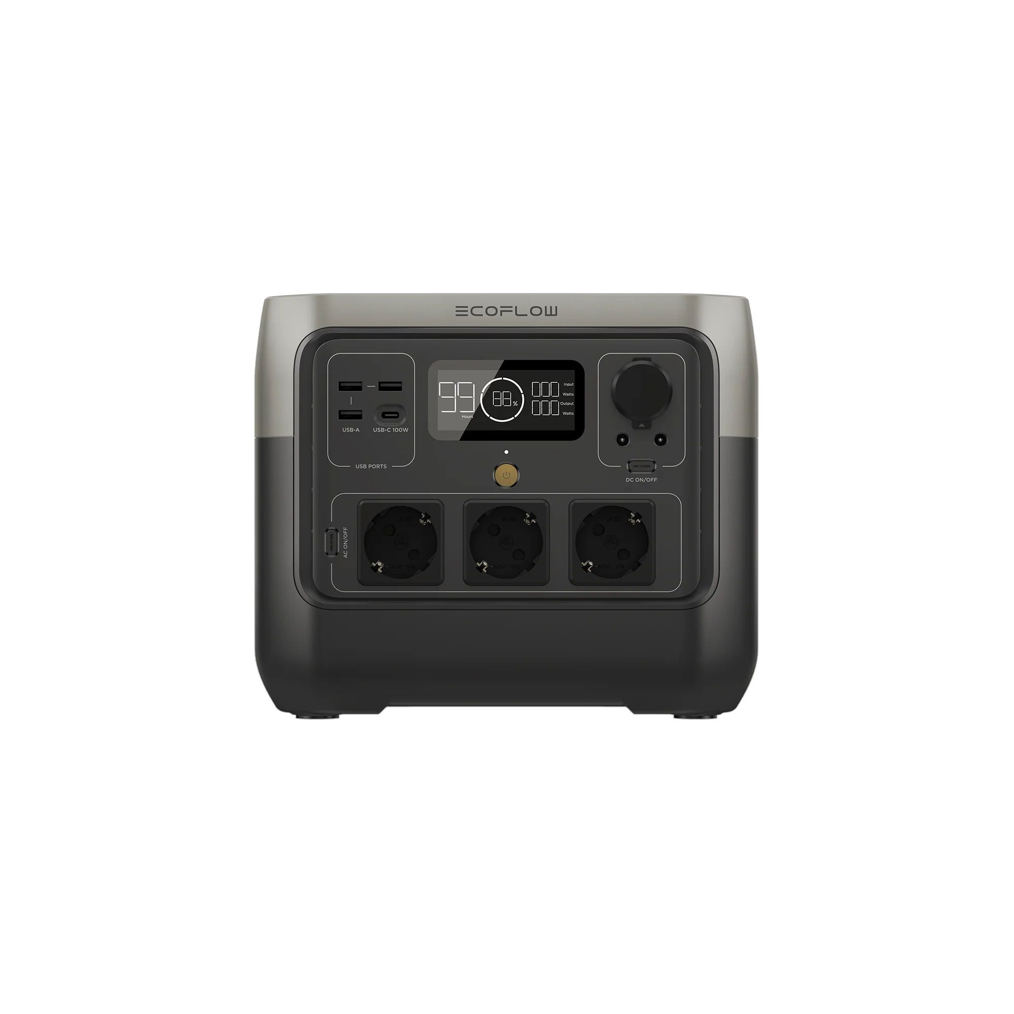 תחנת כוח ניידת EcoFlow RIVER 2 Pro – 768Wh עם טעינה מהירה וסוללת LiFePO4 | יבואן רשמי-משלוח מהיר