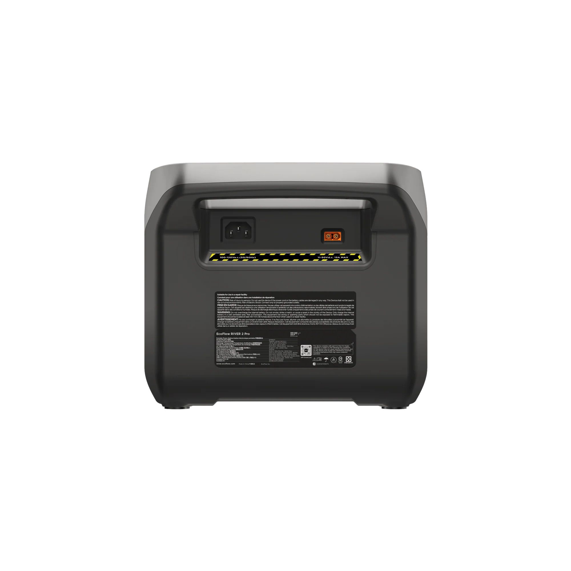 תחנת כוח ניידת EcoFlow RIVER 2 Pro – 768Wh עם טעינה מהירה וסוללת LiFePO4 | יבואן רשמי-משלוח מהיר – תמונה 10