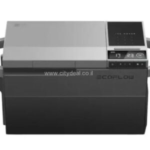 EcoFlow GLACIER 1 מקרר לרכב/שטח נייד 38 ליטר מקפיא 2 אזורים עם מכונת קרח וסוללה נשלפת - יבואן רשמי | משלוח מהיר