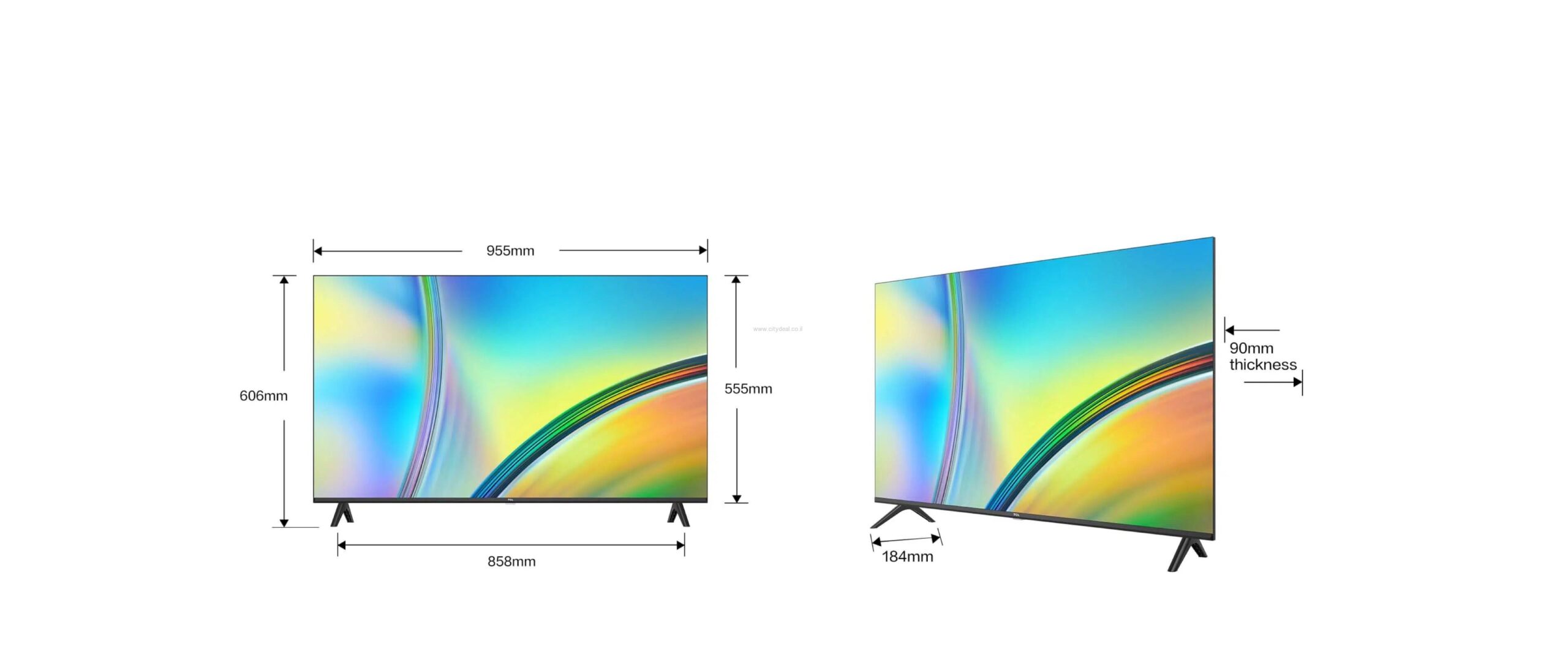 טלוויזיה TCL 32S5400AF Full HD 32 אינטש | יבואן רשמי-משלוח מהיר – תמונה 9
