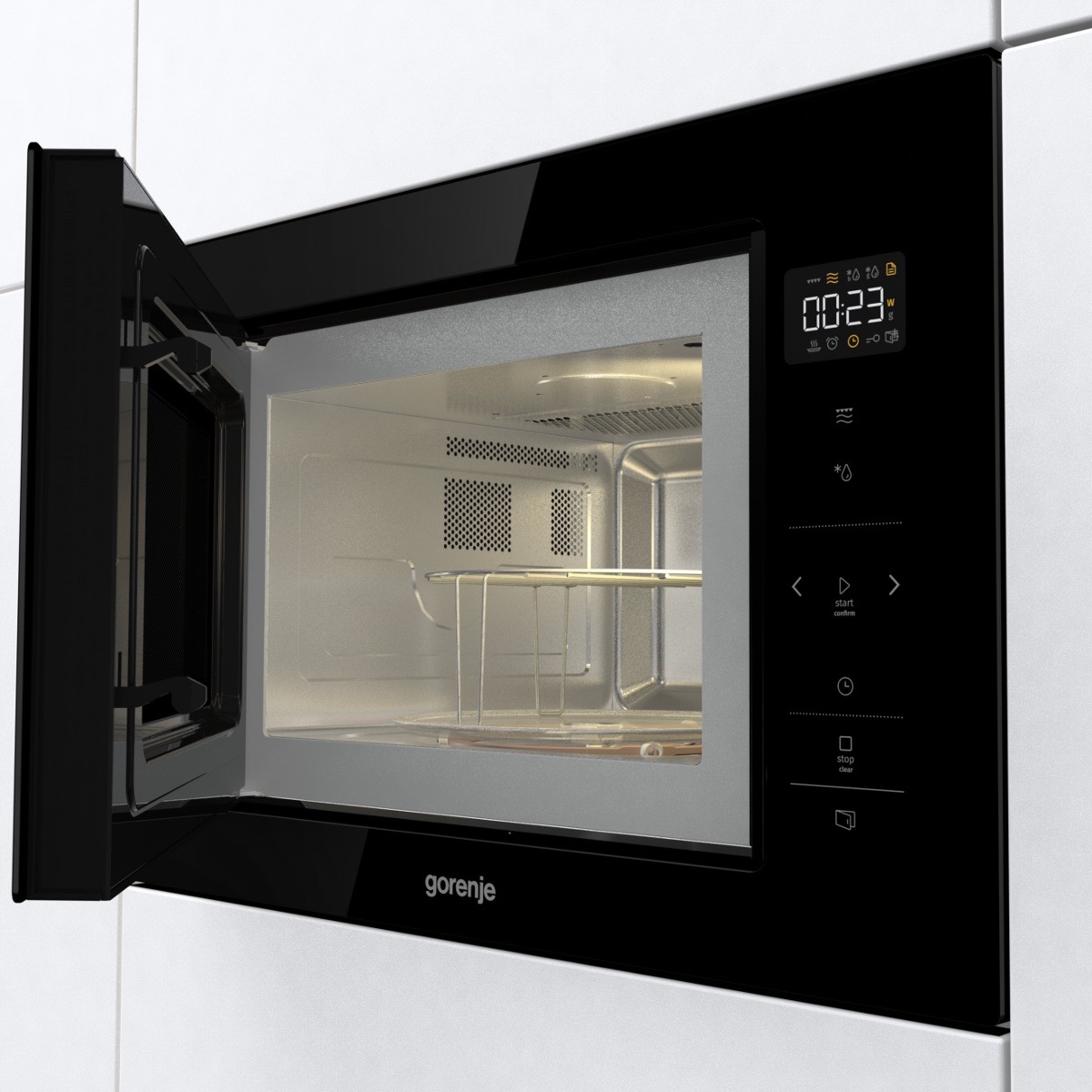 מיקרוגל בנוי עם גריל gorenje דגם BM251SG – תמונה 4