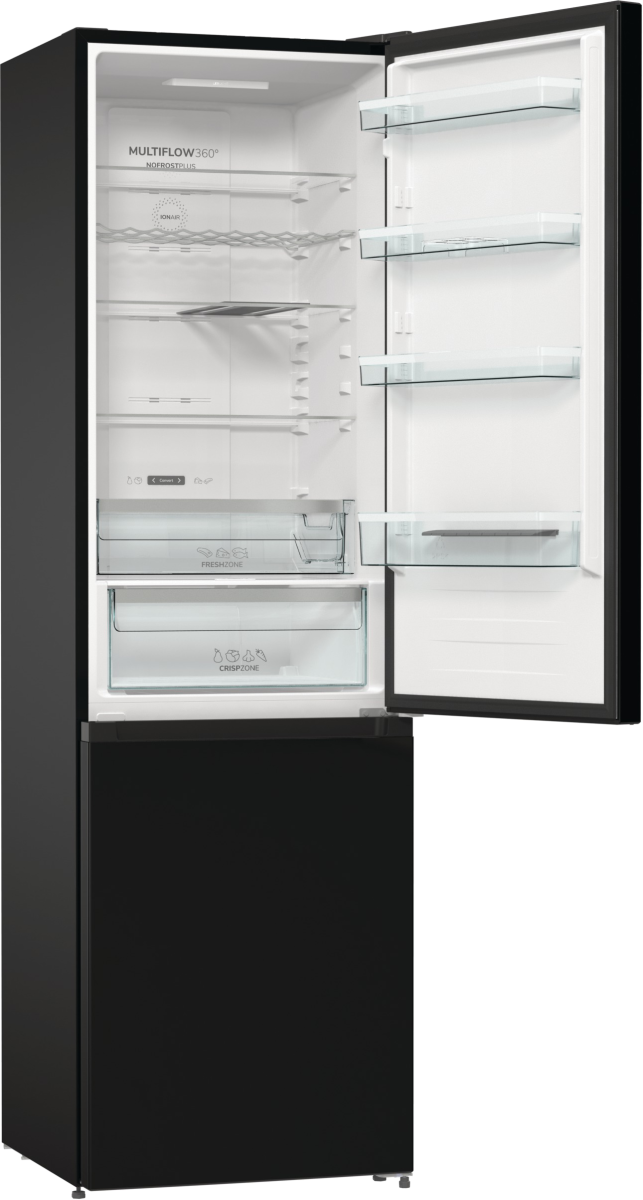 מקרר מקפיא תחתון NRK6192SYW/BK יחידה בודדת Gorenje | משלוח מהיר