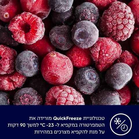 מקרר 4 דלתות EQE5609 Electorlux נירוסטה יבואן רשמי – תמונה 10