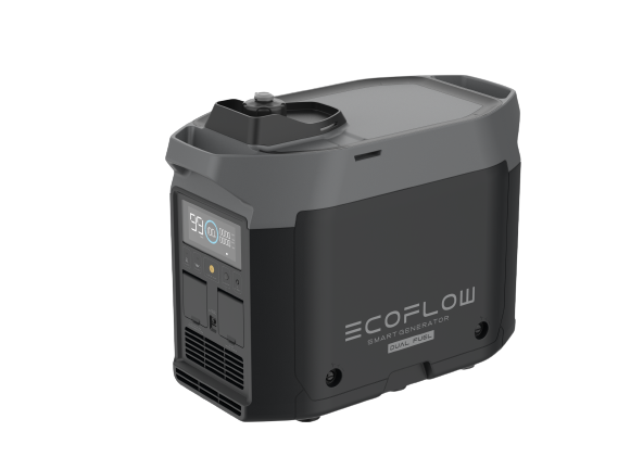 EcoFlow Dual Smart Generator 1900W - גנרטור חכם היברידי גז ובנזין שקט במיוחד עם שליטה מהאפליקציה | יבואן רשמי-משלוח מהיר – תמונה 2