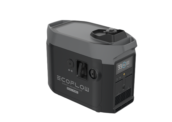 EcoFlow Dual Smart Generator 1900W - גנרטור חכם היברידי גז ובנזין שקט במיוחד עם שליטה מהאפליקציה | יבואן רשמי-משלוח מהיר – תמונה 3