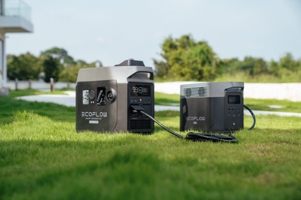 קיט תחנת כוח ניידת ECOFLOW DELTA2000MAX + תא הרחבה + גנרטור חכם – תמונה 3