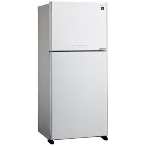 Sharp SJ-GTR820G-WH מקרר מקפיא עליון שארפ 601 ליטר זכוכית לבנה No Frost אינוורטר | יבואן רשמי-משלוח מהיר
