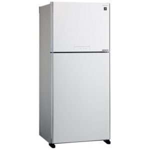 Sharp SJ-GTR820G-WH מקרר מקפיא עליון שארפ 601 ליטר זכוכית לבנה אינוורטר No Frost | יבואן רשמי-משלוח מהיר