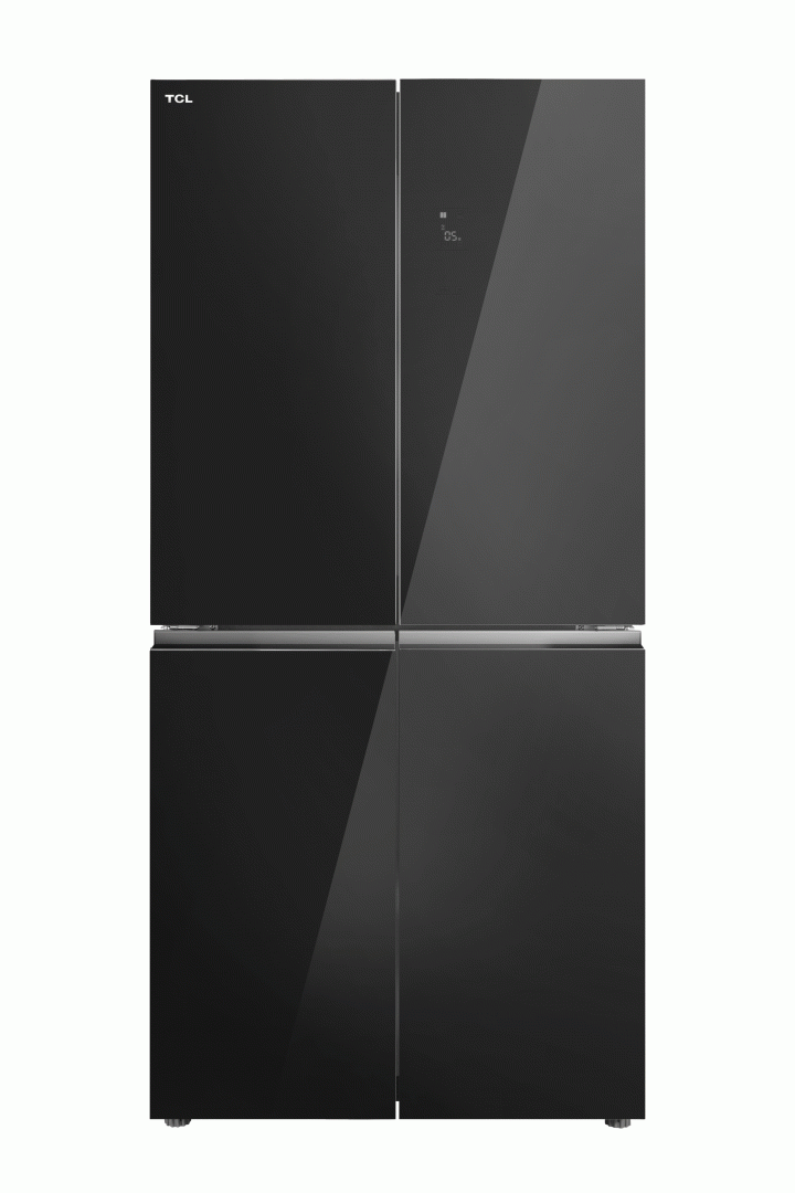 מקרר 4 דלתות מקפיא תחתון TCL דגם TRF461WEXGB