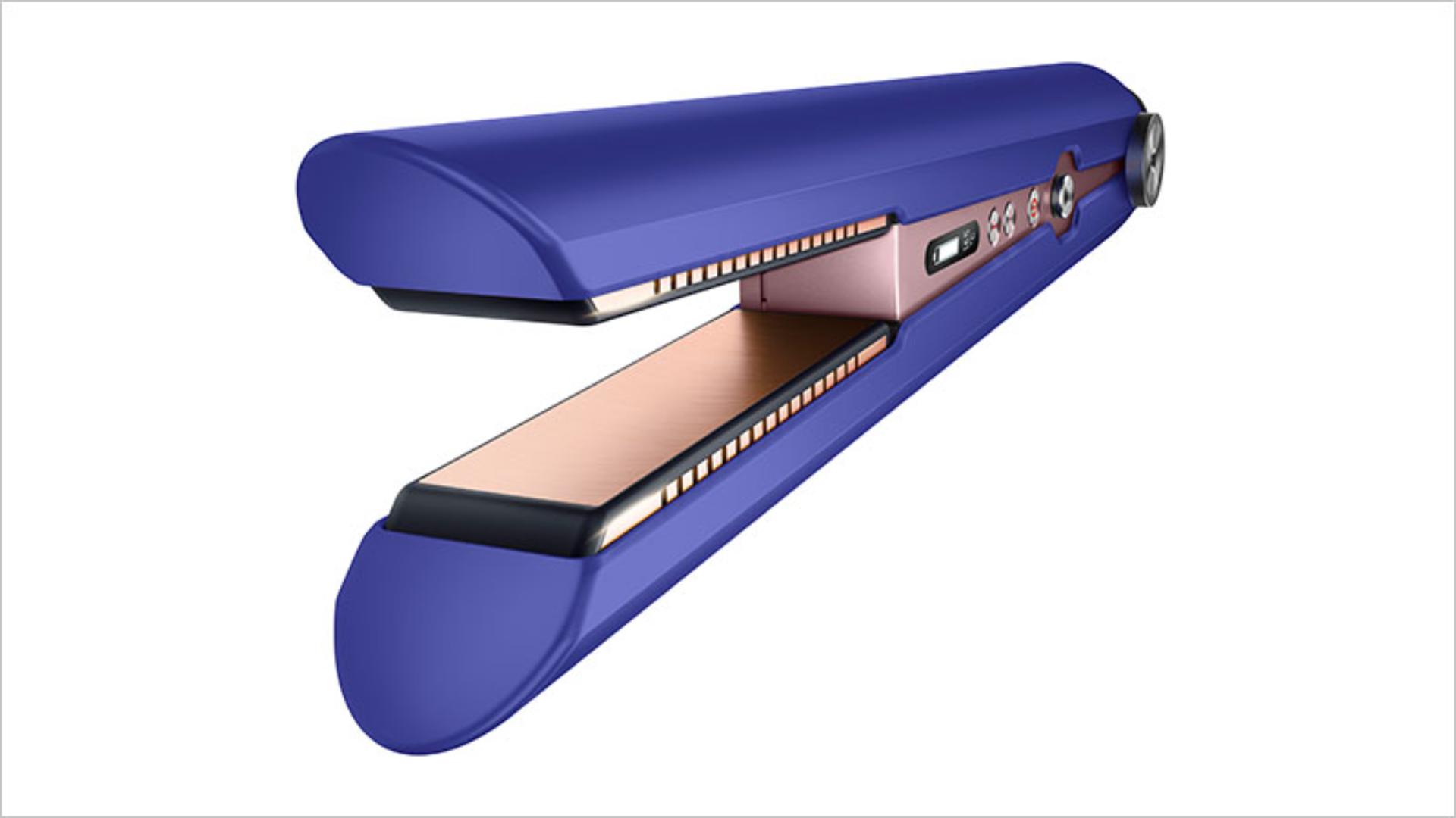 מחליק שיער Dyson Corrale בגווני כחול וינקה יבואן רשמי – תמונה 9