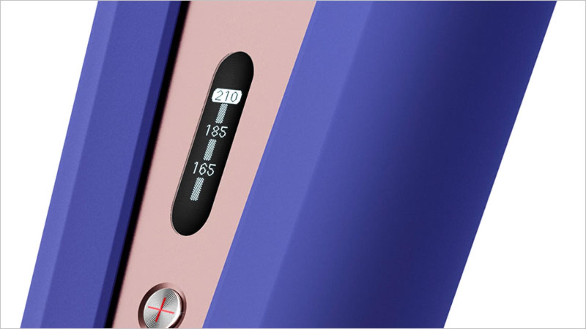מחליק שיער Dyson Corrale בגווני כחול וינקה יבואן רשמי – תמונה 10
