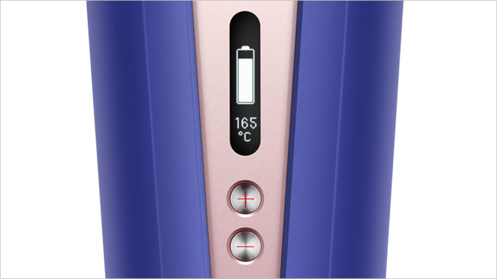 מחליק שיער Dyson Corrale בגווני כחול וינקה יבואן רשמי – תמונה 11