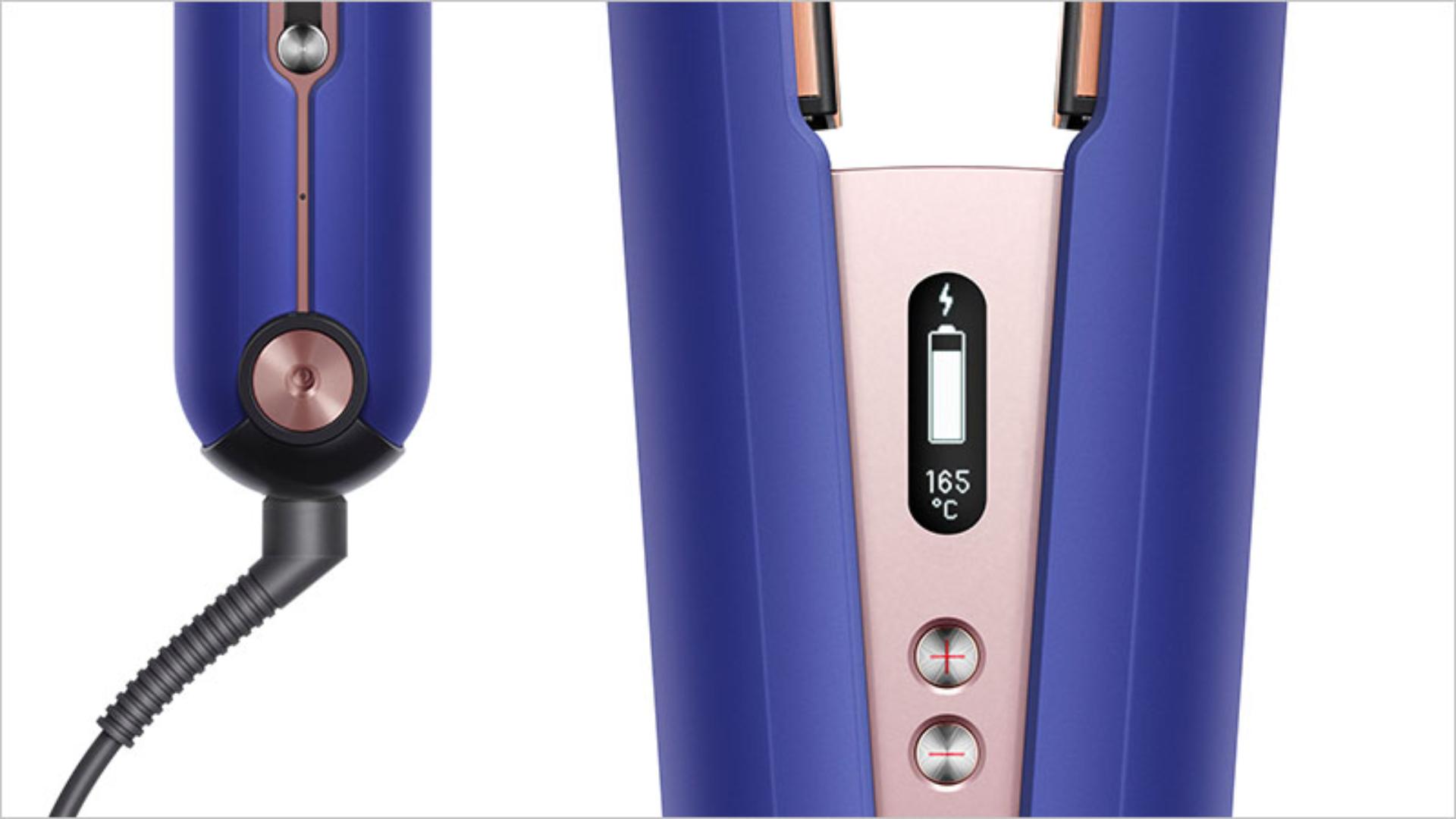 מחליק שיער Dyson Corrale בגווני כחול וינקה יבואן רשמי – תמונה 12