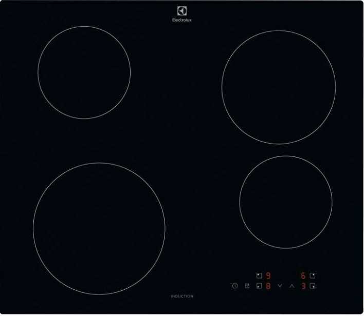 Electrolux LIB60420CK – כיריים אינדוקציה 60 ס״מ עם זיהוי סירים ופונקציית טורבו | יבואן רשמי-משלוח מהיר