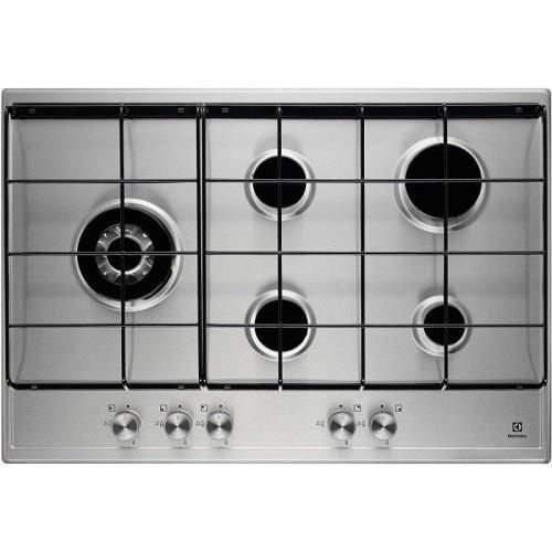 כיריים גז 5 להבות 75 ס''מ Electrolux דגם KGS7564SX יבואן רשמי