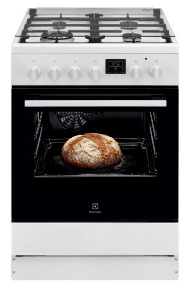 תנור משולב כיריים Electrolux דגם LKK620200W יבואן רשמי