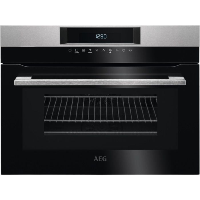 תנור בנוי משולב מיקרוגל AEG דגם KMK761000M יבואן רשמי