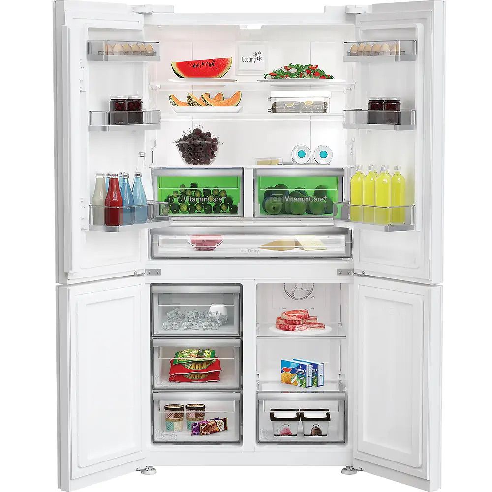 מקרר 4 דלתות Blomberg דגם KQD1623GW יבואן רשמי – תמונה 3