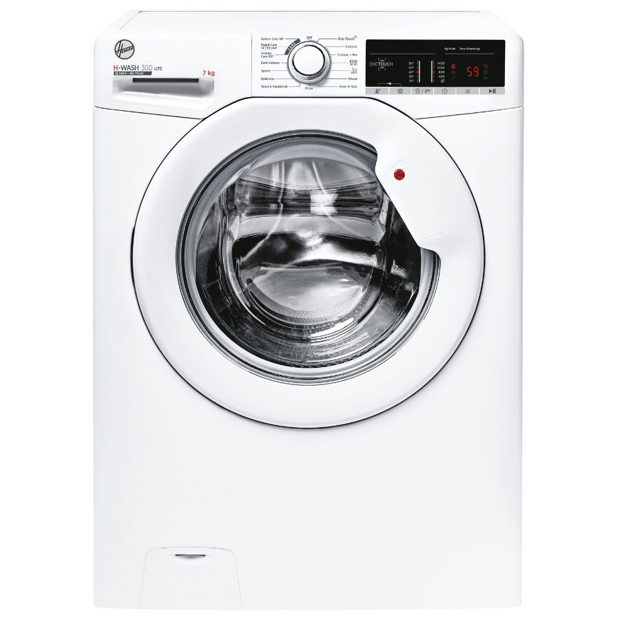 מכונת כביסה 7 ק״ג פתח קדמי Hoover דגם H3W47DTE יבואן רשמי