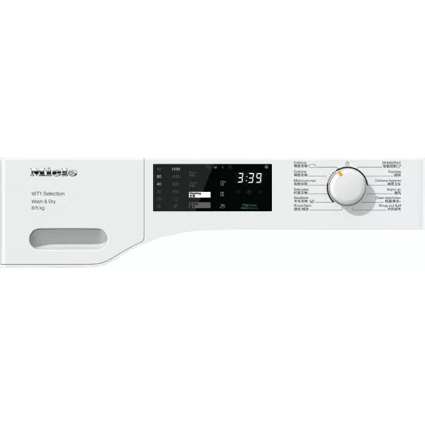 מכונת כביסה משולבת מייבש Miele דגם WTD163 WCS 8 ק"ג יבואן רשמי – תמונה 4