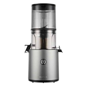 מסחטת מיץ Hurom H300E – מסחטה איטית Self-Feeding בגימור אפור טיטניום | יבואן רשמי-משלוח מהיר