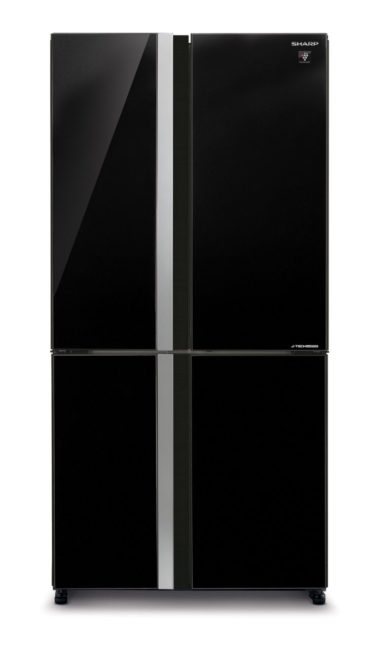 SHARP SJ-FSRN87BK – מקרר 4 דלתות שארפ 611 ל׳ זכוכית שחורה עם מקפיא תחתון | יבואן רשמי-משלוח מהיר – תמונה 5