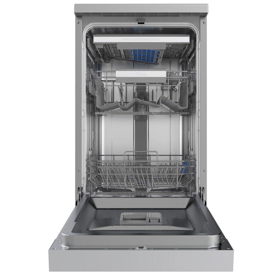 מדיח כלים צר Midea דגם WQP8-W7634C-S ברוחב 45 ס"מ עם WIFI - יבואן רשמי – תמונה 2