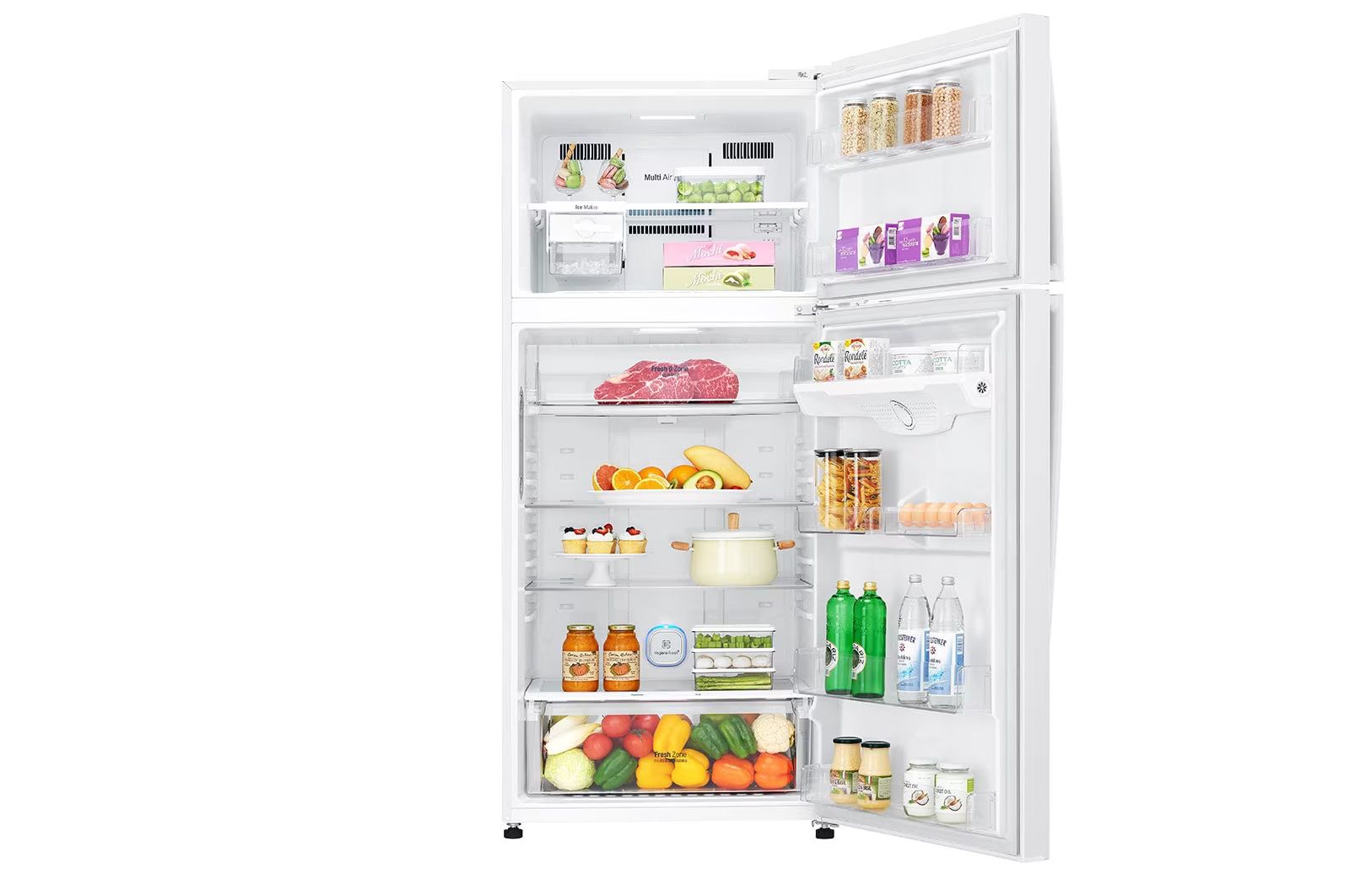 מקרר מקפיא עליון LG דגם GRM6781WU יבואן רשמי – תמונה 3