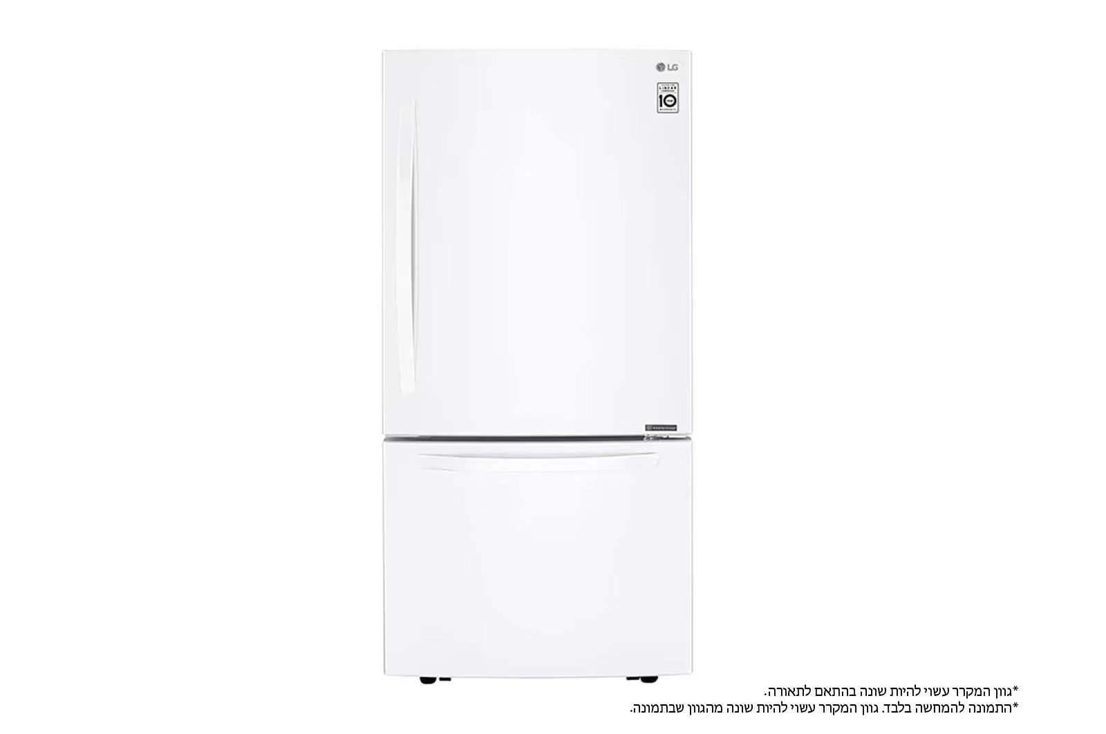 מקרר מקפיא תחתון LG GM-859RWCE נפח 720 ליטר | No Frost | התקן שבת | יבואן רשמי
