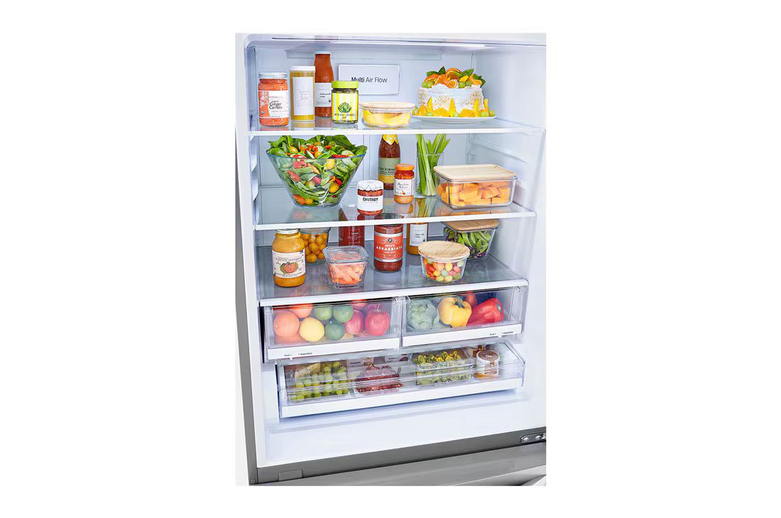 מקרר מקפיא תחתון LG GM859RSCE נפח 720 ליטר No Frost התקן שבת גימור נירוסטה | יבואן רשמי – תמונה 4