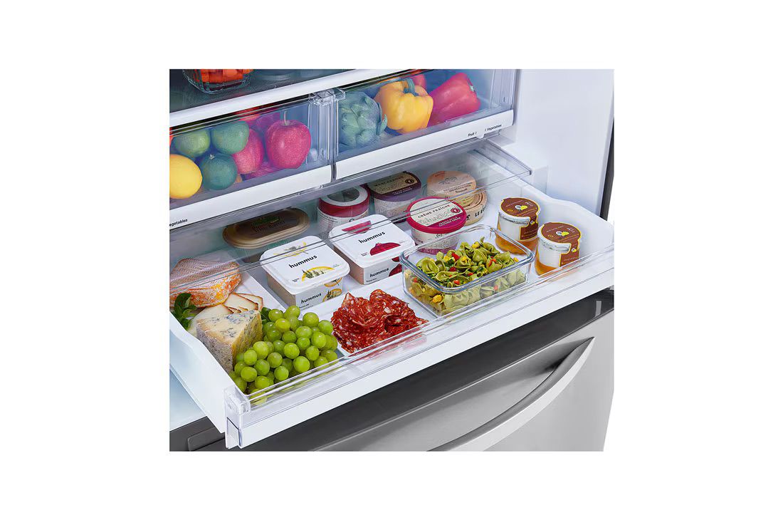 מקרר מקפיא תחתון LG GM859RSCE נפח 720 ליטר No Frost התקן שבת גימור נירוסטה | יבואן רשמי – תמונה 5