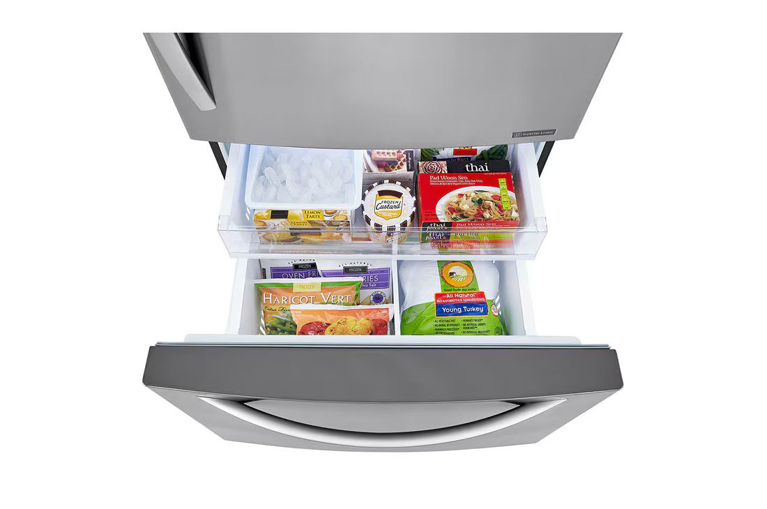 מקרר מקפיא תחתון LG GM859RSCE נפח 720 ליטר No Frost התקן שבת גימור נירוסטה | יבואן רשמי – תמונה 6