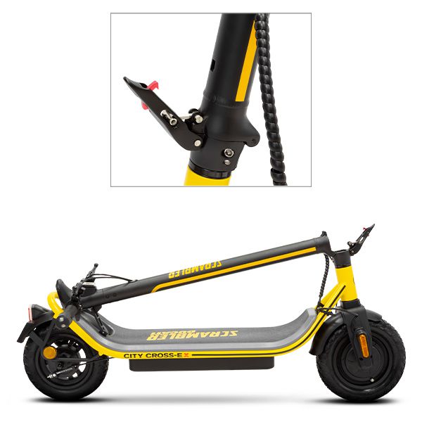קורקינט חשמלי מתקפל Ducati City Cross-EX יבואן רשמי - מנוע 350W עוצמתי – תמונה 6