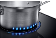 כיריים אינדוקציה 80 ס"מ SAMSUNG NZ84J9770EK עם Virtual Flame, Wide Flex ועוצמה של 7000W | משלוח מהיר