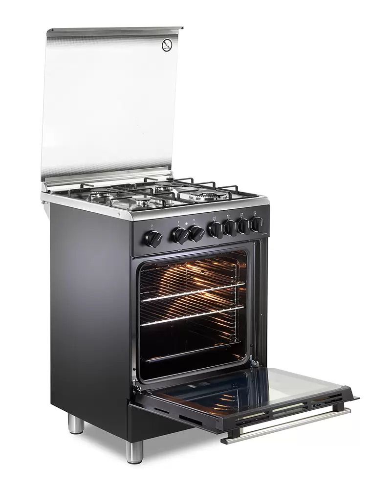 תנור משולב כיריים גז 4 להבות DeLonghi דגם PEMA64L-IL | יבואן רשמי – תמונה 3