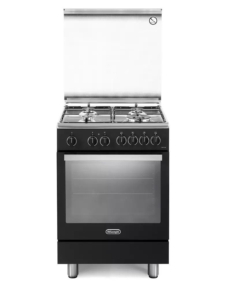 תנור משולב כיריים גז 4 להבות DeLonghi דגם PEMA64L-IL | יבואן רשמי – תמונה 4