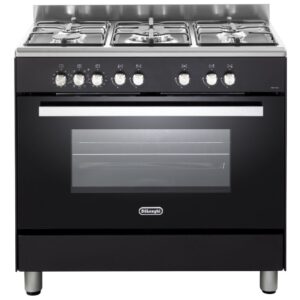 תנור משולב כיריים גז 5 להבות DeLonghi דגם DEMA965-IL יבואן רשמי