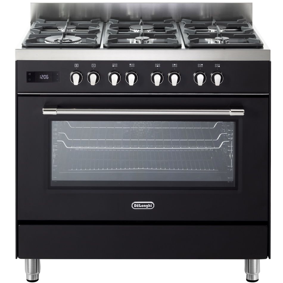 תנור משולב כיריים גז 6 להבות DeLonghi דגם PRO966MA-IL יבואן רשמי – תמונה 2