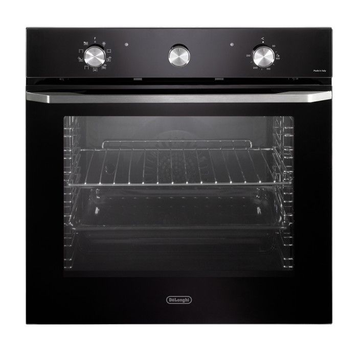 תנור בנוי 74 ליטר עם פאנל זכוכית DeLonghi דגם NSM7NL-IL יבואן רשמי