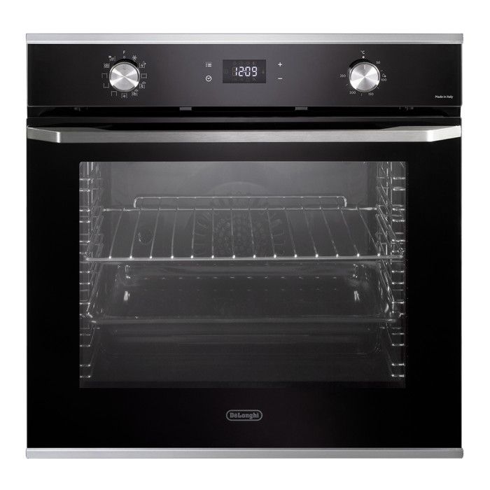 תנור בנוי 74 ליטר זכוכית מלאה שחורה DeLonghi דגם NSM11NL-IL יבואן רשמי