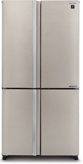 SHARP SJ-FERN87V-BS – מקרר שארפ 4 דלתות מקפיא תחתון 608 ליטר נירוסטה | יבואן רשמי-משלוח מהיר – תמונה 2