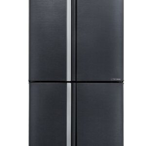 Sharp SJ-FERN87V-SL – מקרר 4 דלתות 608 ליטר נירוסטה מושחרת עם מקפיא תחתון | יבואן רשמי-משלוח מהיר