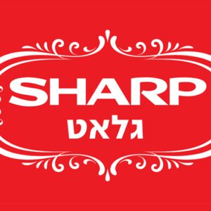 מקרר שארפ 4 דלתות מקפיא תחתון Sharp SJ-8942-BK בנפח 611 ליטר אינוורטר No Frost זכוכית שחורה עם פיקוד שבת - יבואן רשמי