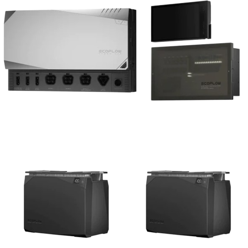 קיט מערכת אגירת חשמל לבית ECOFLOW POWER KIT דגם EFRPK4KWH יבואן רשמי – תמונה 2