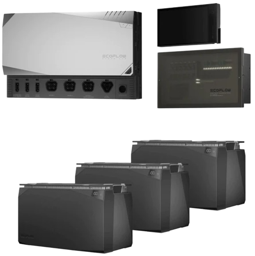 קיט מערכת אגירת חשמל לבית ECOFLOW POWER KIT דגם EFRPK6KWH יבואן רשמי – תמונה 2