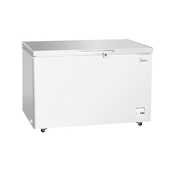 מקפיא שוכב 550 ליטר בגימור לבן MIDEA דגם HS-546C יבואן רשמי