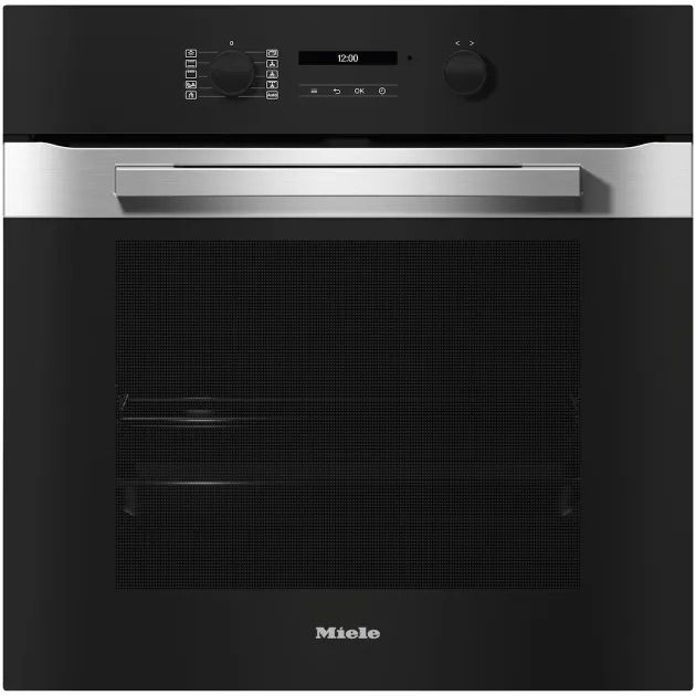 תנור בנוי פירוליטי 76 ליטר Miele H2861BP CLST שחור משולב נירוסטה יבואן רשמי – תמונה 2